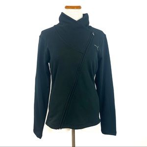 Puma Asymmetric Zip-up Sweatshirt Size Small